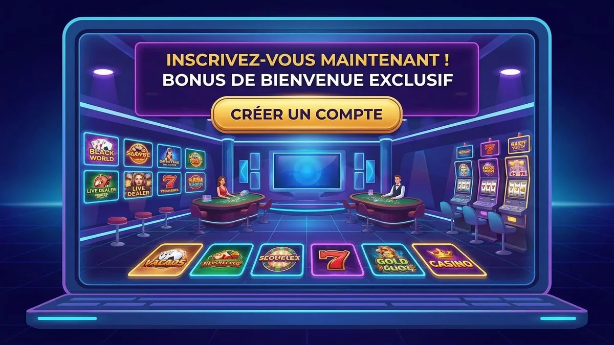 Inscription avec bonus